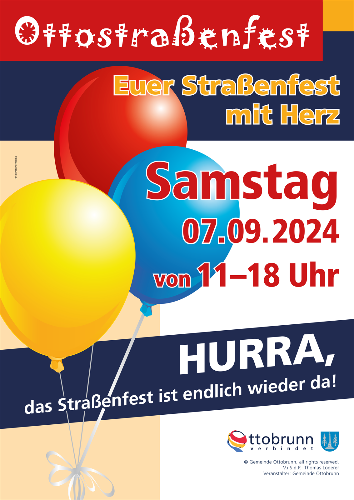 Ottostraßenfest Plakat 2024